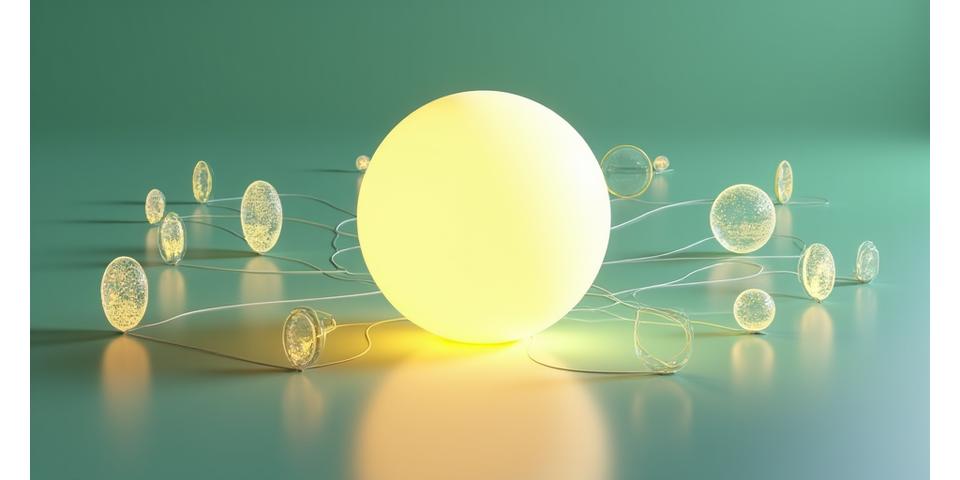 Un collage visivo di icone di dispositivi indossabili (Apple Watch, Fitbit) e app per la salute (MyFitnessPal, Strava) che connettono a un'interfaccia centrale che rappresenta Vita Solari.