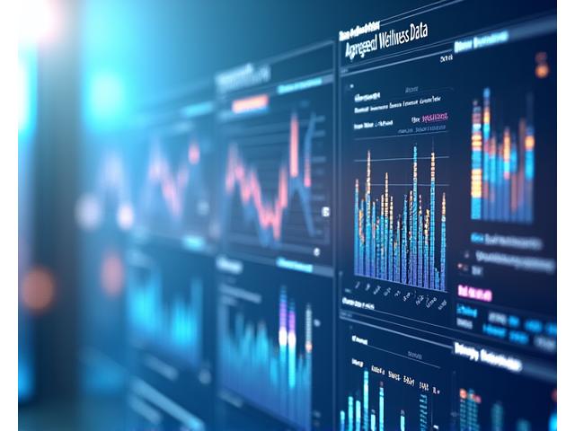 Grafici e tabelle interattive che mostrano dati aggregati sul benessere della comunità