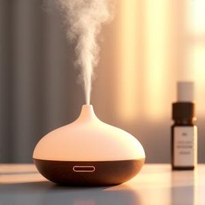 Elegante diffusore di oli essenziali con vapore delicato